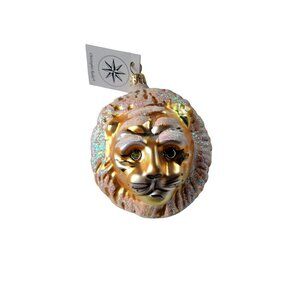 CHRISTOPHER RADKO Vintage Retired Lion 1991 NWT Rare Ornament 91-031-0